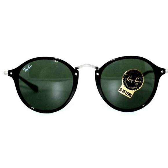 NEW RAY BAN RB 2447 901 BLACK SUNGLASSES - Picture 5 of 7